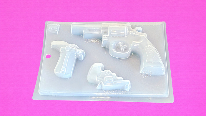 1281 Molde Chico Pistolas