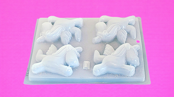 1611 Molde  Chico  Unicornios