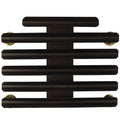 1/8-Inch Spaced 17 Ribbon Mount Ribbon and Medal Mounts