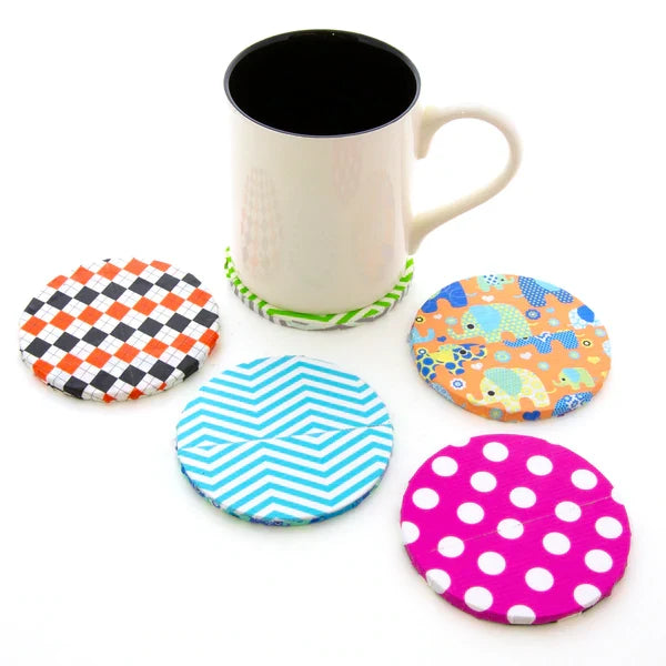 1.88" X 5 Yards Polka Dot Series Duct Tape Sold in 36 Units
