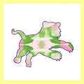 Abstract Tiger Square Swap