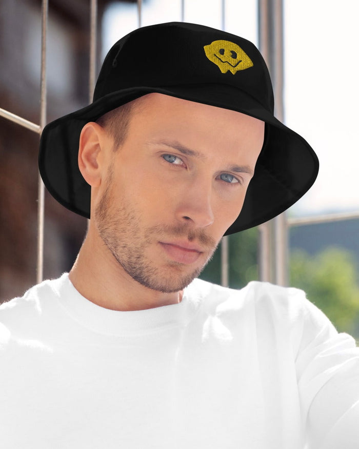 Acid Smilez Bucket Hat, Bucket Hat, - One Stop Rave