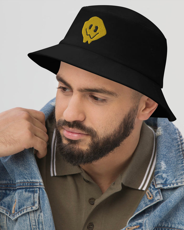 Acid Smilez Bucket Hat, Bucket Hat, - One Stop Rave