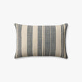 Angela Rose x Loloi Mia Ivory / Denim Pillow