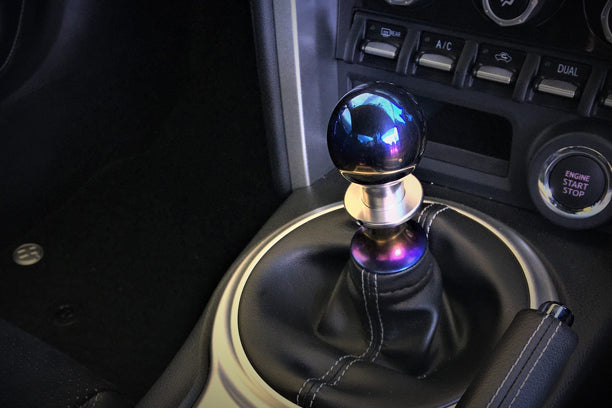 ARC Brazing Circular Mirror Finish Titan Shift Knob M10 x P1.25 ##140111050 ARC BRAZING