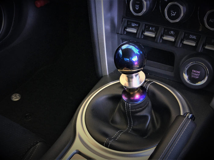 ARC Brazing Circular Mirror Finish Titan Shift Knob M8 x P1.25 ##140111049 ARC BRAZING