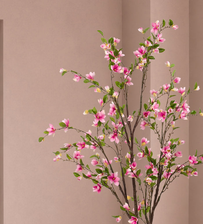 Artificial Magnolia Tree Pink