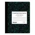 BAZIC 100 Ct. 5-1" Quad-Ruled Marble Composition Book Sold in 48 Units
