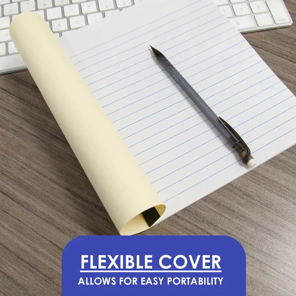 BAZIC 20 ct. 8.5" x 7" Manila Cover Composition Book Sold in 24 Units