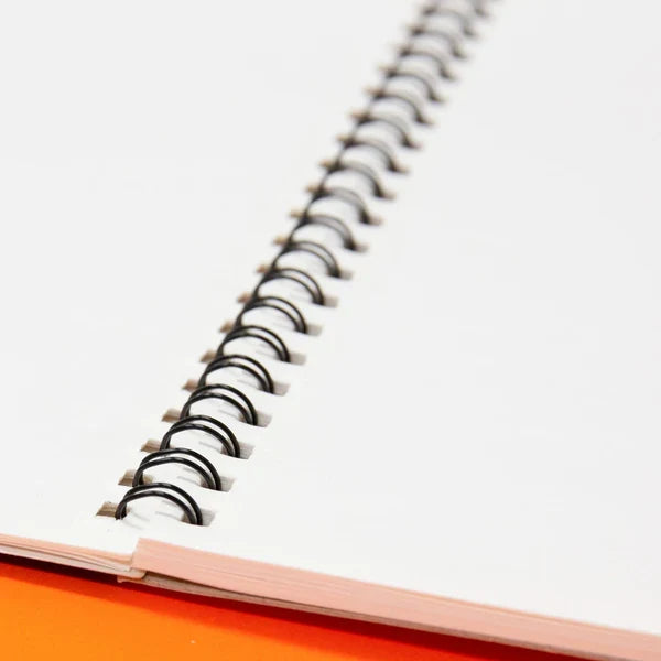 BAZIC 30 Ct. 8.5" X 11" Side Bound Spiral Premium Sketch Book Sold in 48 Units