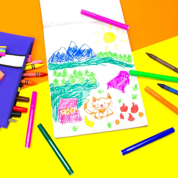 BAZIC 50 Ct. 9" X 12" Scribble Pad Sold in 48 Units