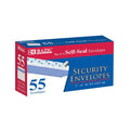 BAZIC #6 3/4 Self-Seal Security Envelope (55/Pack) Sold in 24 Units