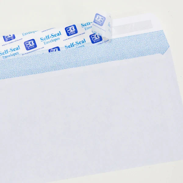 BAZIC #6 3/4 Self-Seal Security Envelope (55/Pack) Sold in 24 Units
