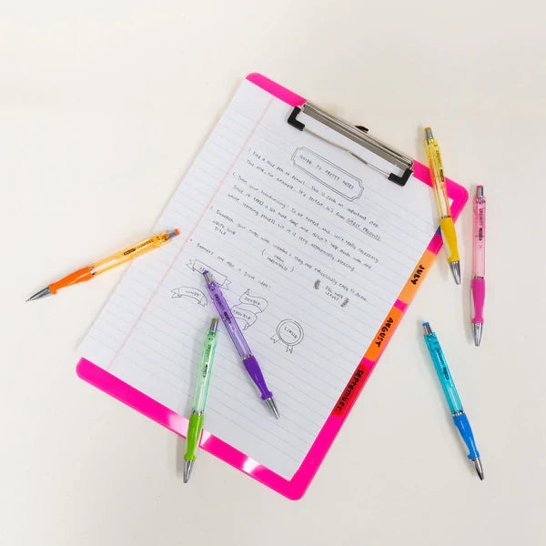 BAZIC Lumiere 0.7 mm Mechanical Pencil w/ Grip (3/Pack) Sold in 24 Units