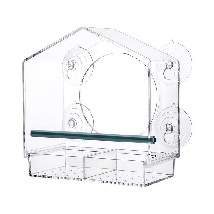 Birdvue – Crystal Clear Window Bird Feeder