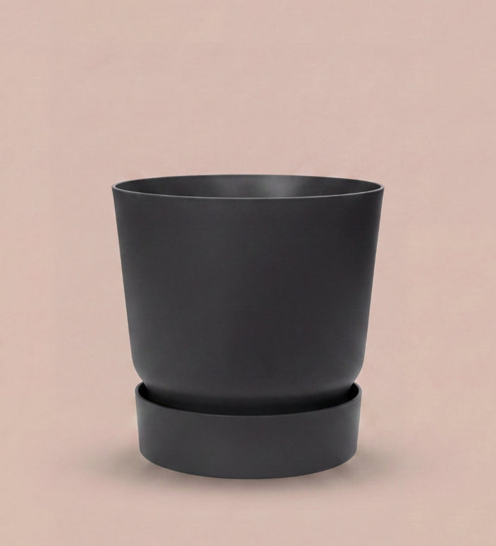 Black Elho Greenville Pot 18cm