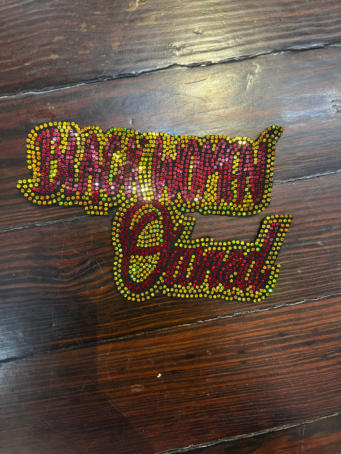 Black Woman Owned BLING PATCH