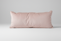 Blush Pink Velvet Lumbar Pillow