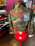 Camouflage Cropped Jacket