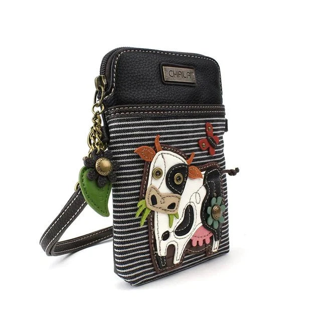 Cell Phone Xbody BlackStripe Cow