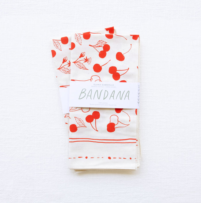 Cherries Tea Towel
