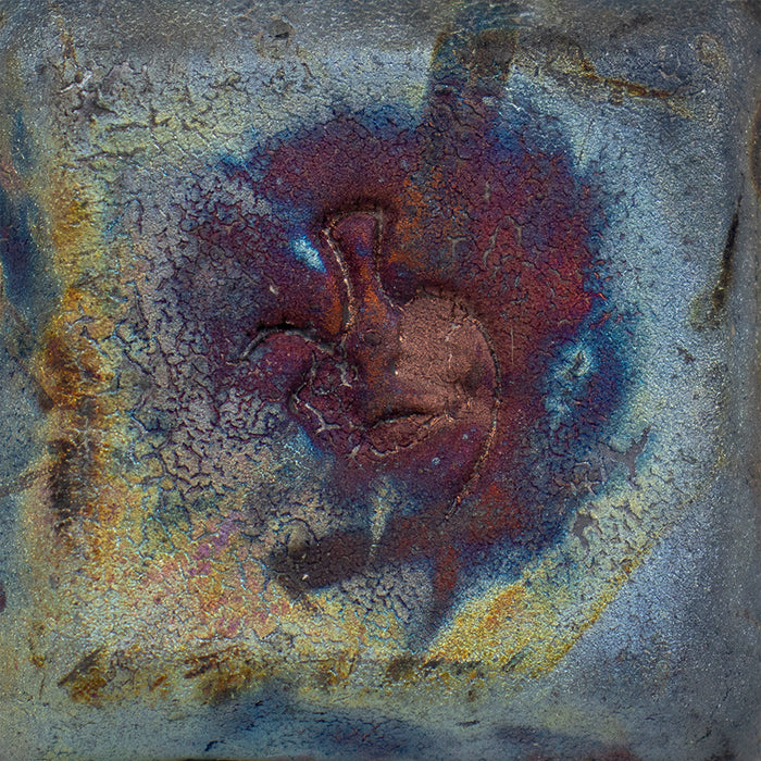 Clayscapes Raku Hawaiian Blue