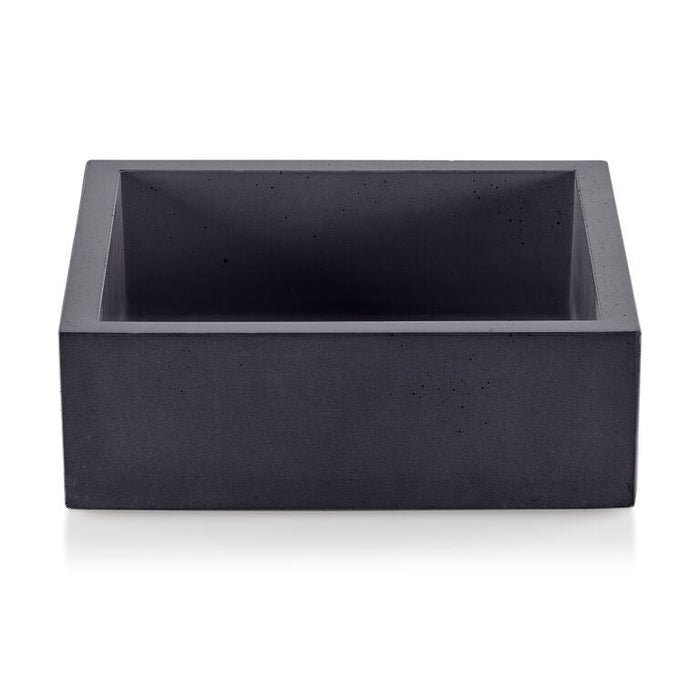 Concrete Cocktail Napkin Holder, Charcoal