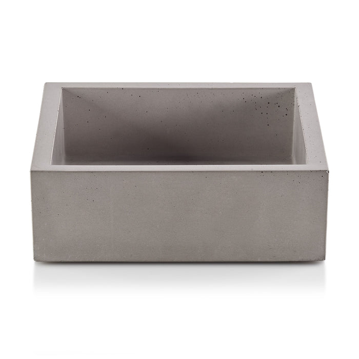 Concrete Cocktail Napkin Holder, Gray