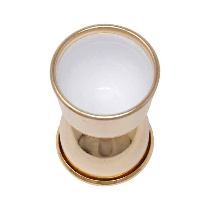 Vintage Culver 22k. Gold Plate Jigger Interior | The Hour
