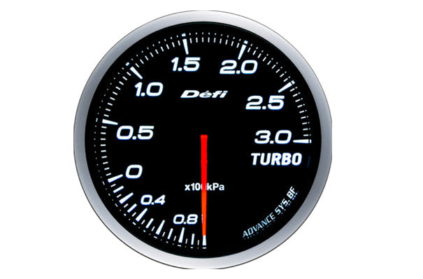 Defi Advance BF Turbo Gauge Boost Meter - White 3.0Bar ##591161097