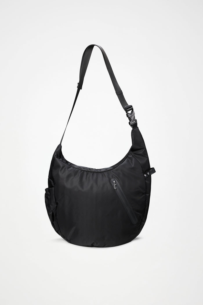 RAINS Delphi Shoulder Bag Large Black 28L H45 x D14 x W32 cm Shoulder Bag