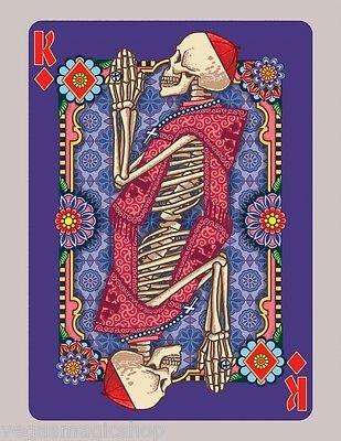 PlayingCardDecks.com-Dia de los Muertos Painted Playing Cards Deck