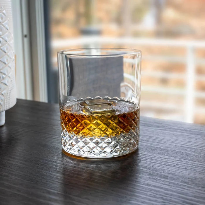 Diamond Short Tumbler, Set of 4