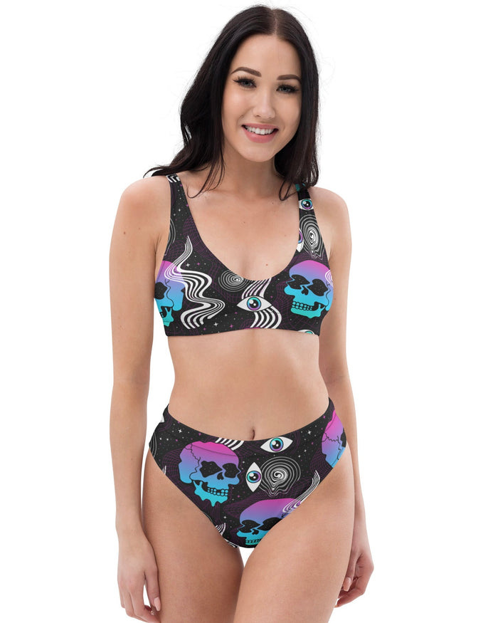 Ego Death Recycled Padded V-Top, V-Top, - One Stop Rave