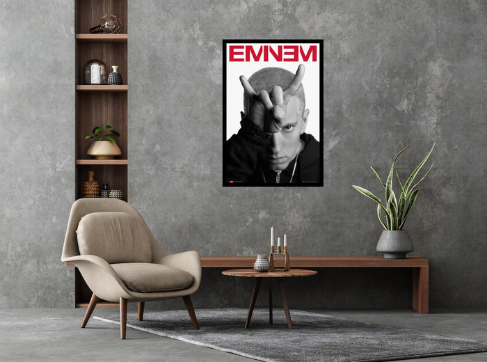 Eminem Horns Poster