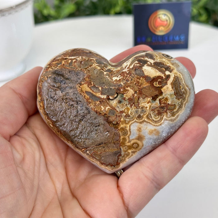 Extra Plus Quality Pink Amethyst Heart Geode on an Acrylic Stand, 0.37 lbs & 2.5" Tall #5462PK-001 by Brazil Gems - Brazil GemsBrazil GemsExtra Plus Quality Pink Amethyst Heart Geode on an Acrylic Stand, 0.37 lbs & 2.5" Tall #5462PK-001 by Brazil GemsHearts5462PK-001