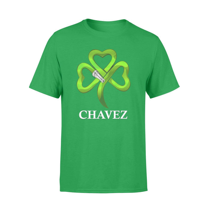 Apparel S / Kelly Firefighter Pipe - Shamrock - Personalized Shirt - DSAPP