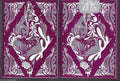 PlayingCardDecks.com-Floral Purple Playing Cards Deck
