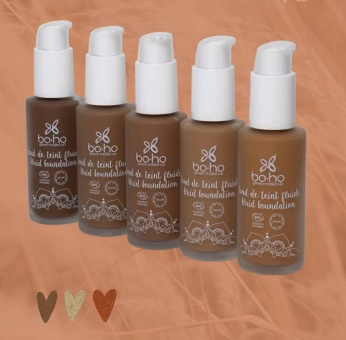 FLUID FOUNDATION BIO - 07 CARAMEL BRUN