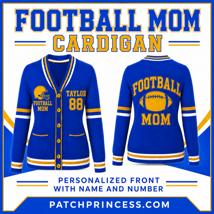FOOTBALL MOM Cardigan