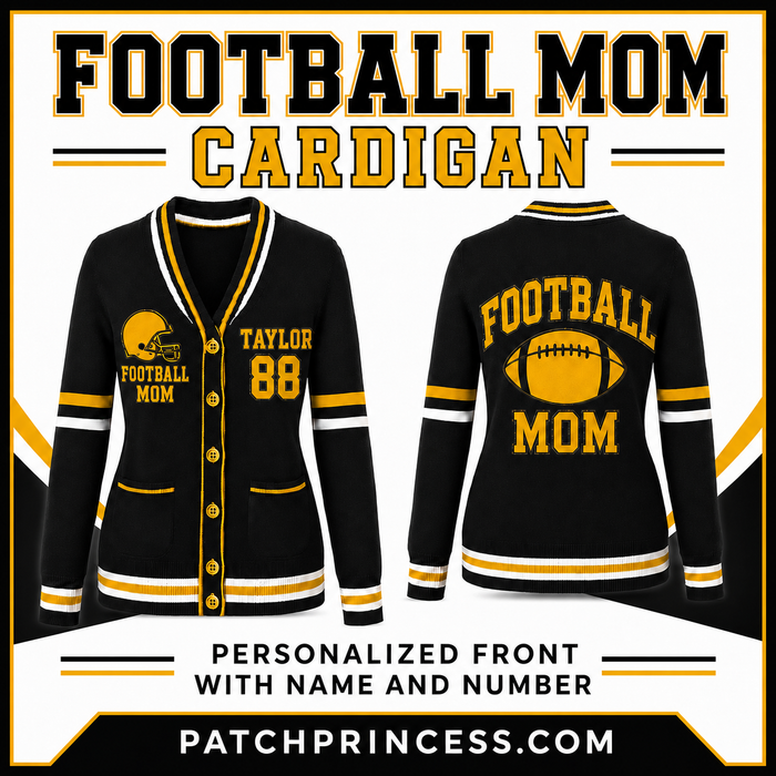 FOOTBALL MOM Cardigan