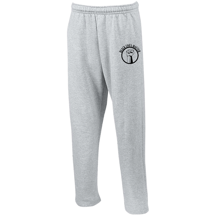 G123 Open Bottom Sweatpants with Pockets