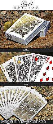 PlayingCardDecks.com-Golden Spike Gold Edition Playing Cards Deck LPCC