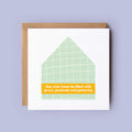 Grace, Gratitude and Gathering Christian New Home Card