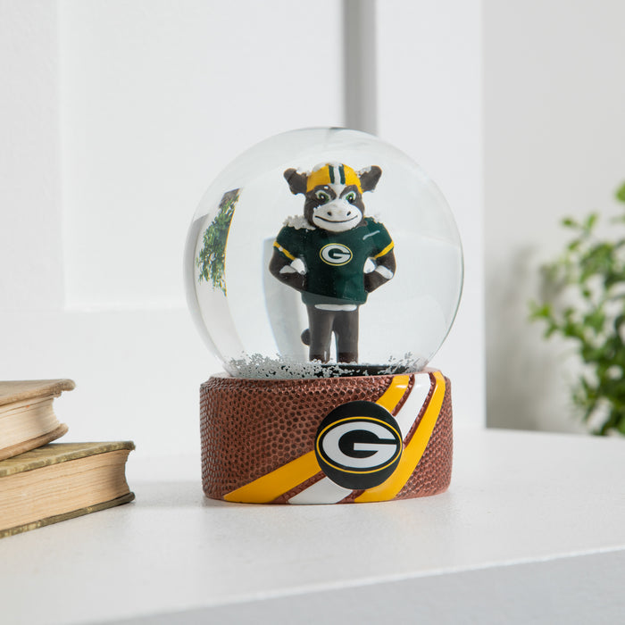 Green Bay Packers Mascot Water Globe, 100mm