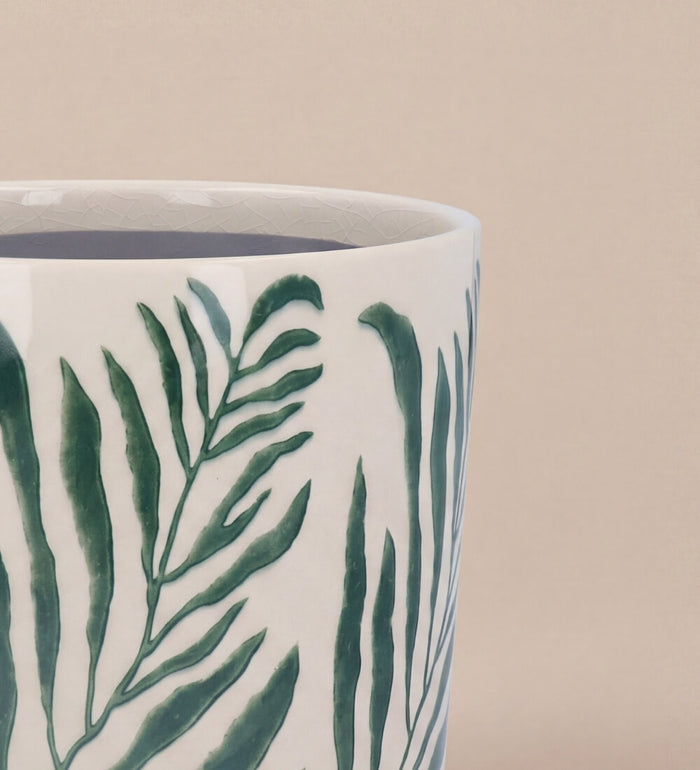 Green Branch Pot 14cm
