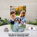 Green Quartz Cluster 4"x6" Photo Frames (Select your favorite one) (Buy 2+ Get 30% Off) #3546GQ