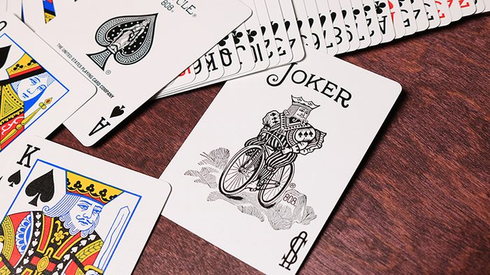 Green Rider Back Bicycle Playing Cards Deck with Gaff Cards and 1 Joker