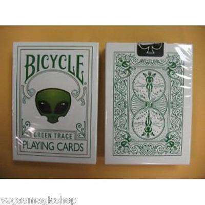 PlayingCardDecks.com-Green Trace Bicycle Playing Cards Deck
