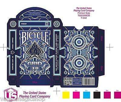 PlayingCardDecks.com-Grid 3.0 Bicycle Playing Cards Deck